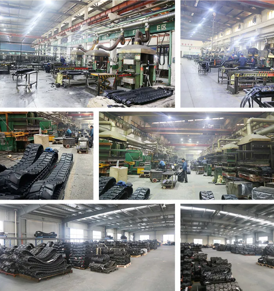 Фабрика строительной техники YANMAR EC TAKEUCHI поставила гидравлический резиновый след 320*100 300*71K 350*100