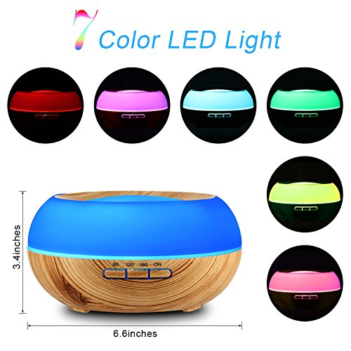 Smart Home Appliances Private Label 300ml Wooden Luxury Air Purifier Diffuser Ultrasonic Essential Oil Diffuser for Home Hotel