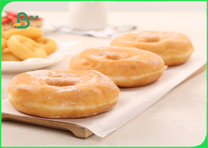 Food Safe 762 X 1016mm MG Kraft White Paper 28gsm 30gsm For Fast Food Bags
