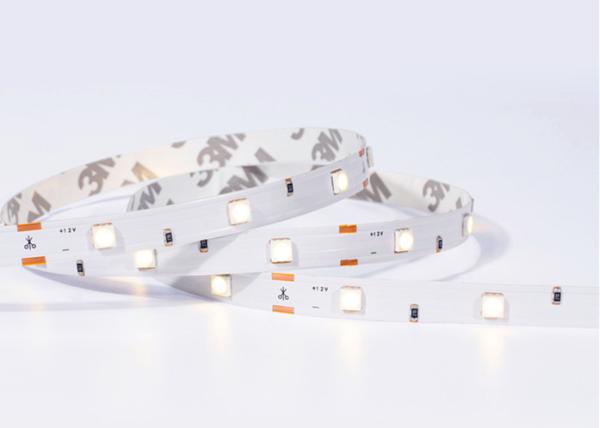 White PCB SMD 5050 LED Strip Waterproof IP68 7.2 Watts High Brightness