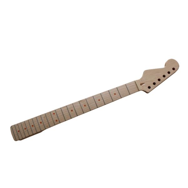 Stratocaster estilo guitarra elétrica pescoço DIY peças 660 mm comprimento