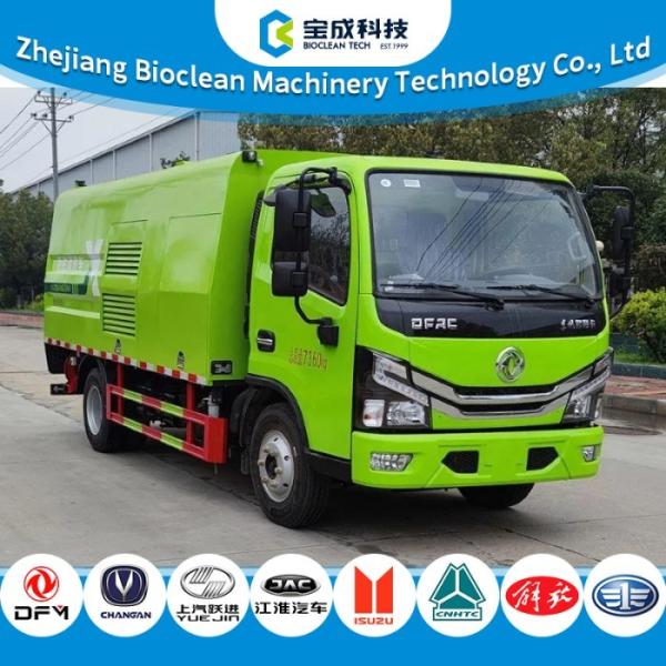 7300kg 2500L 2.5m3 Road Guardrail Cleaning Truck Strong Power
