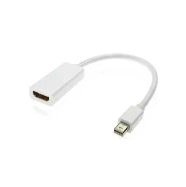 HDMI to Mini DP Adapter HDMI 2.0 Female to Mini Displayport 1.2 Male with HDCP 4K@60Hz Compatible for MacBook Pro MacBo