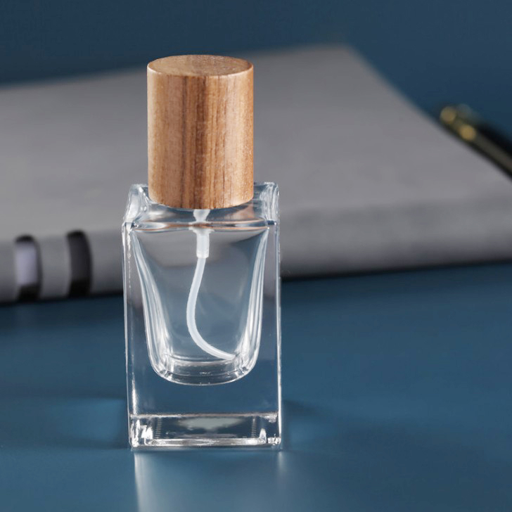 Стекло OEM 8.7cm 30ml Кристл разливает поверхность по бутылкам этикеты косметических духов противоударную