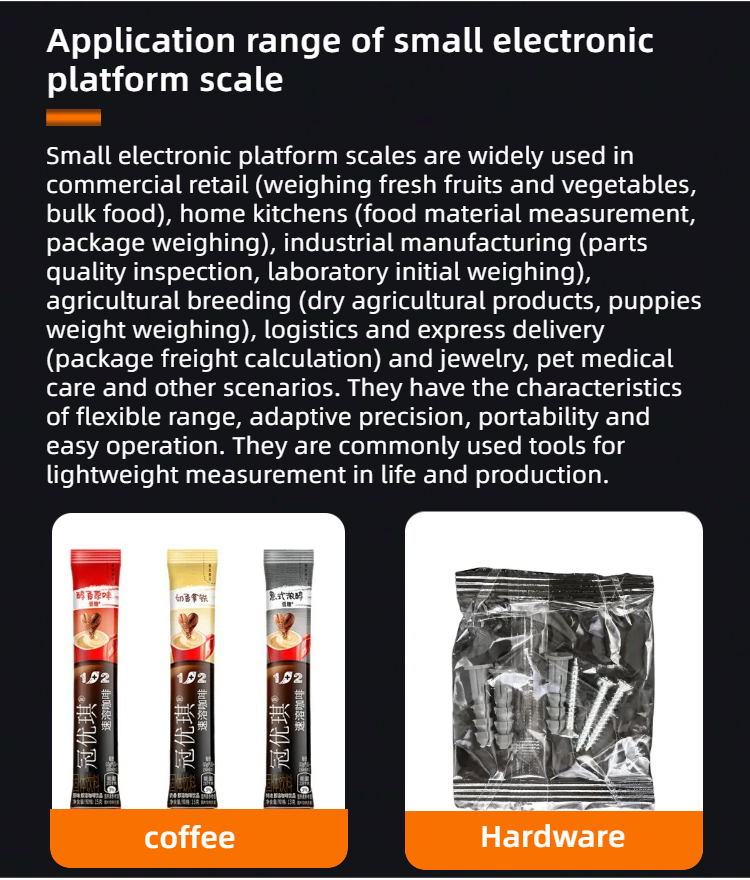 Automatic Professional Small Platform Conveyor Belt Weighing Scale for Food Industry for Snacks Small Items Plastic Material