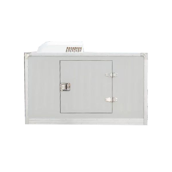 XPS Insulated Mobile Cold Chain Box with Variable Frequency Compressors and FRP Panels for Refrigerated Transport