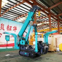Le fournisseur Mini Hydraulic Telescope 1.2t de ZHONGMEI Chine a dépisté l'araignée Crane With Attachments