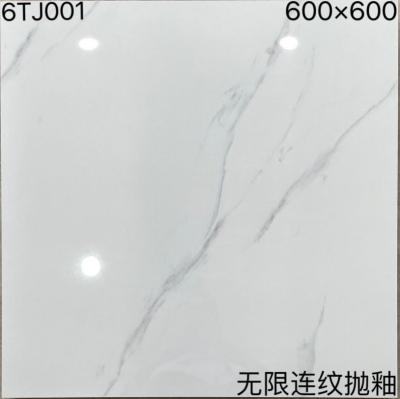 Polished Square Ceramic Tile , Non Slip 600 X 600mm Porcelain Tiles