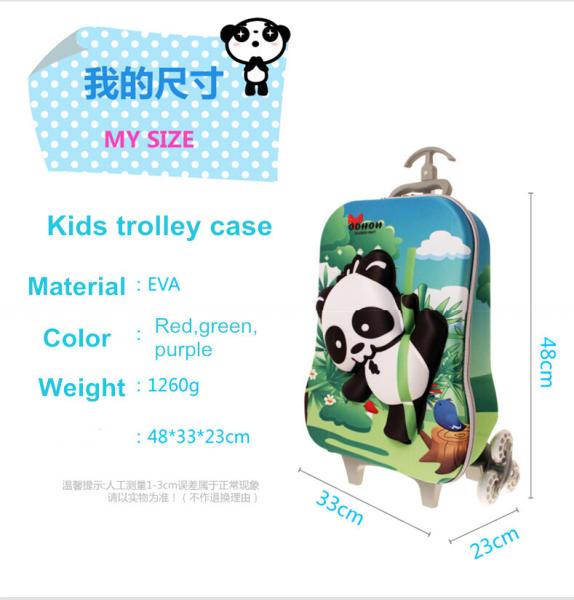 Hard Case Carry On Luggage , Hard Shell Luggage For Kids Waterproof