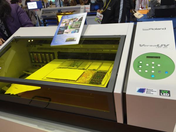 Roland VersaUV LEF 20 Printer,  advanced ECO-UV ink,flat table,iphone 6 case