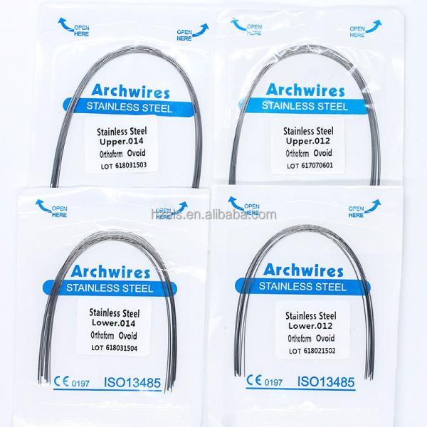Medical Stainless Steel 100 Pcs/Box Dental Orthodontic Ligature Ties Performed Kobayashi Tie Barrel Dentistry Lab Consumables
