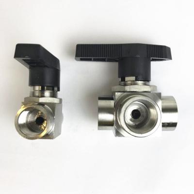 SS сваривая 3 проведение утечки шарикового клапана 8500psi потока пути плотное
