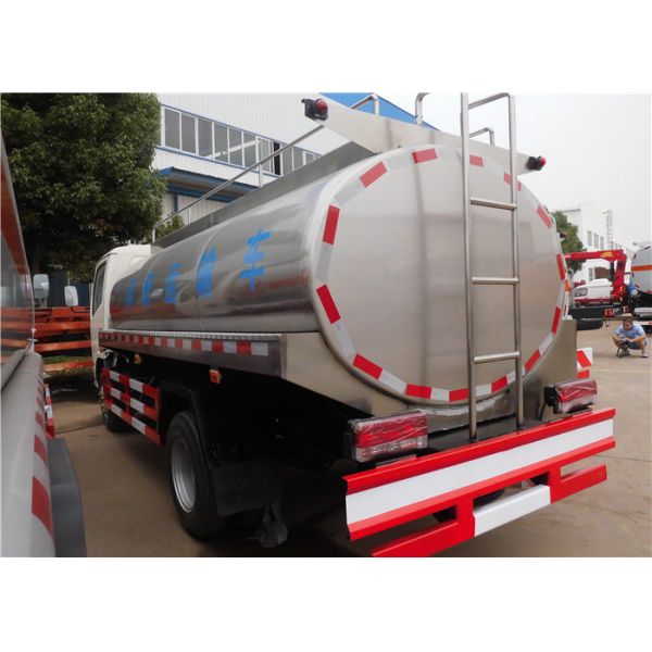 Уилер Донфенг 6 изолировал тележку доставки 8000Л молока - 10000Л одобренный ИСО 9001