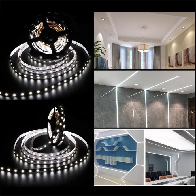 Естественная белая внутренняя светодиодная лента 5050 RGB 12V 24V WiFi Control