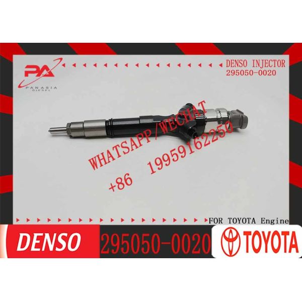New Fuel Injector 23670-30190 23670-39196 295050-0020 295050-0100 For Toyota Land Cruiser Prado Fortuner Dyna 2001-2010
