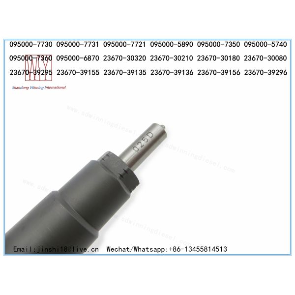 DENSO GENUINE AND BRAND NEW DIESEL FUEL INJECTOR 095000-7730, 095000-7731, 095000-7721, 095000-7350, 095000-5740, 095000