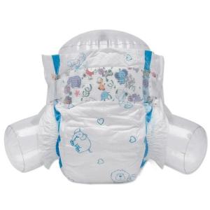 Big Spandex Elastic Waistband S M L XL Disposable Baby Diaper with Huge