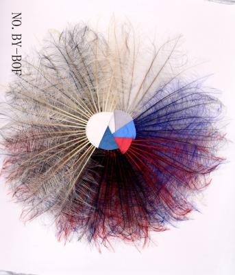 Millinery Supplies Party Decoration Burnt Ostrich Plumes