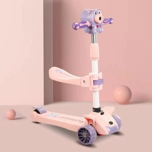 3-8 anos Meninos Meninas Crianças de plástico 3 rodas Scooter 3 rodas de pé Scooter 30kg