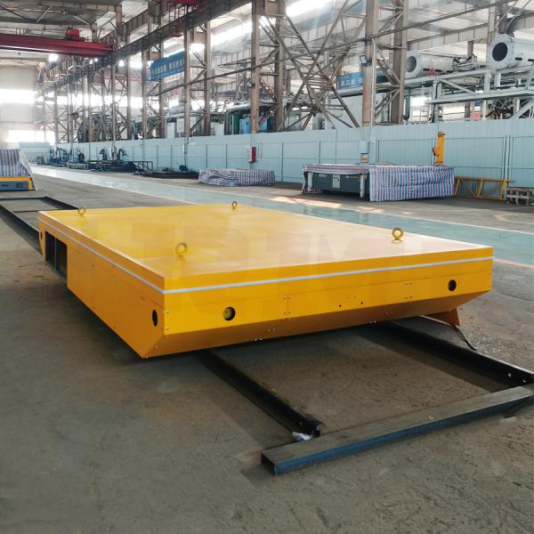 40 Ton Battery Car On Rail Containers Electric Transport Trolley