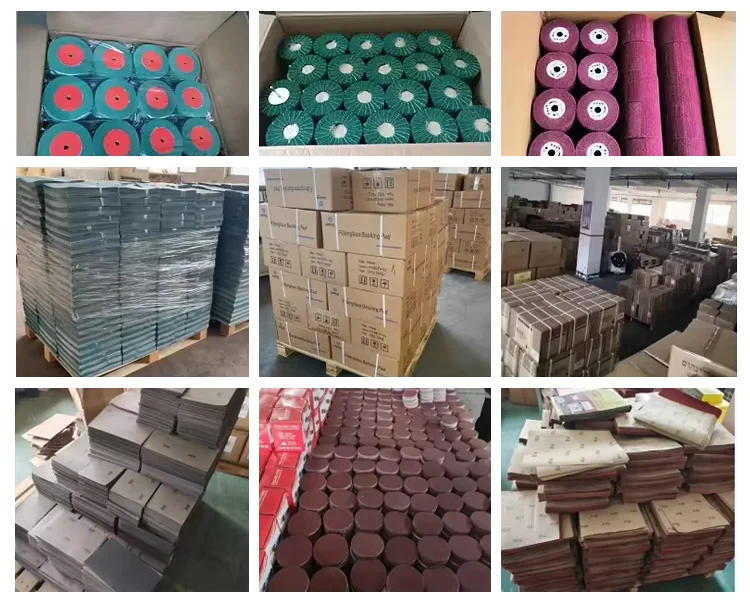 Nylon Non Woven Flap Disc Sourcing Pad 100mm 115mm 125mm 150mm