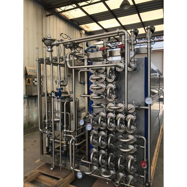 1000L Tubular UHT Milk Sterilizer Machine SUS304 Material