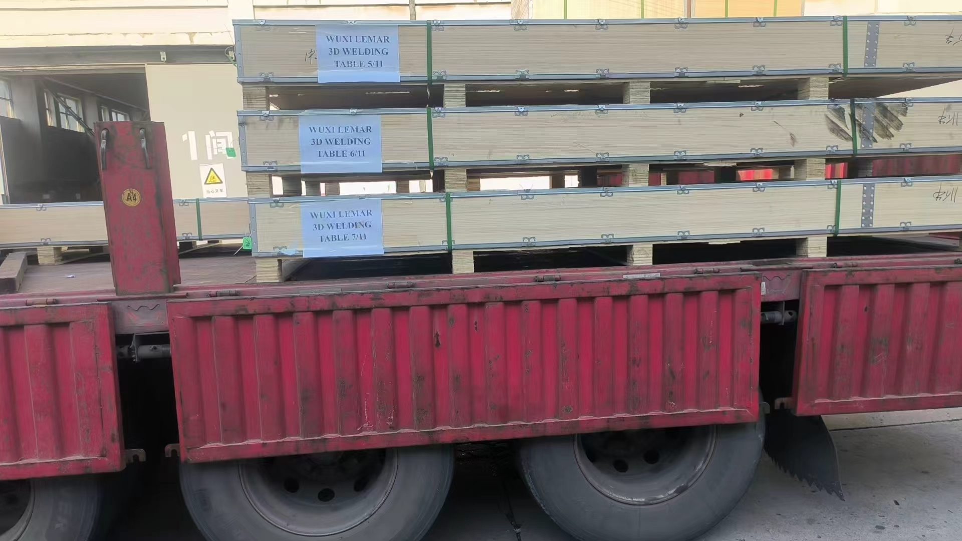 Heavy Duty D16 Industrial Welding Table with 16mm Bore and Grid Lines