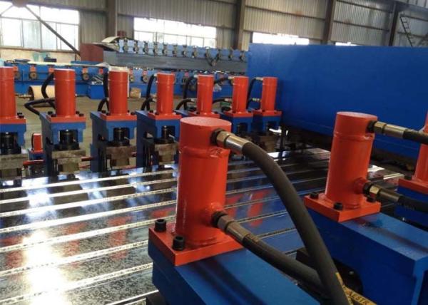Wall Sheet Steel Silo Roll Forming Machine / Silo Side Panel Roll Forming Equipment