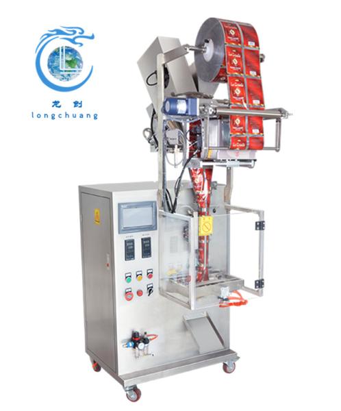 LC-320PB personalizou 304 versos de aço inoxidável do pó da soja da farinha do pó de leite de 200g 500g que selam a máquina de empacotamento