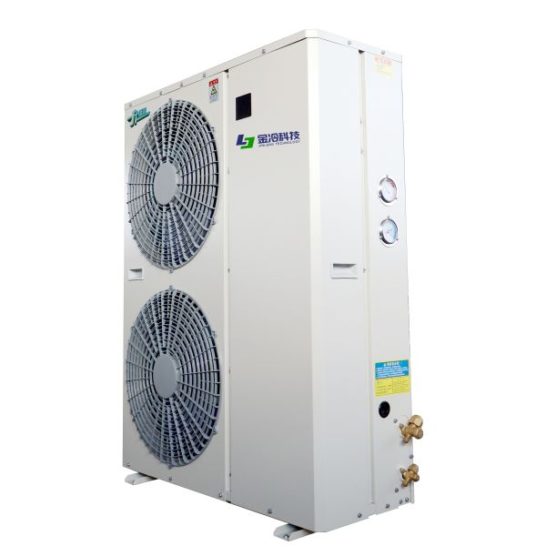 High-Capacity Automatic Emerson Dual-Fan Motor Condensing Unit for Distribution Centers Bulk Food Cold Storage
