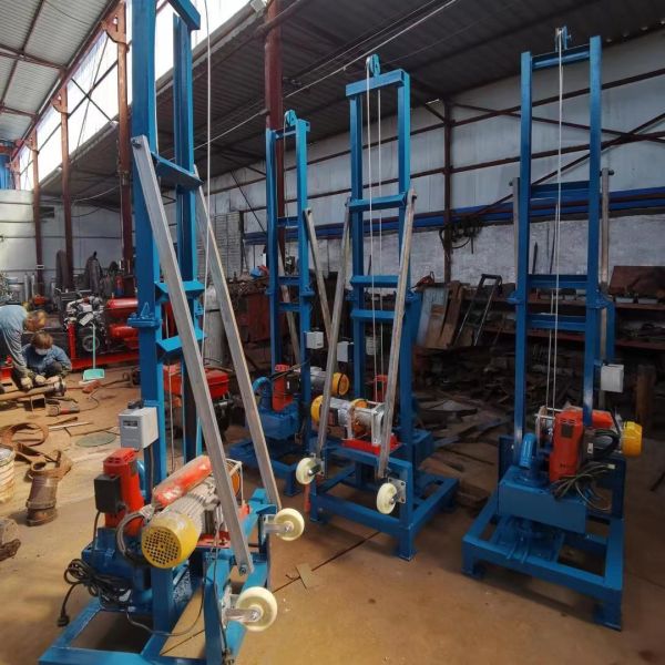 100 Meter Electric Water Well Drilling Rig for Agricultural Irrigation