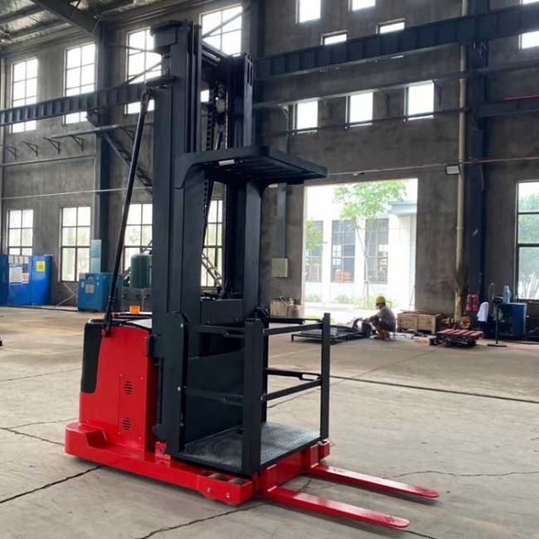 1500kg CQD15S-45 1T Order Picker Forklift Truck Triplex mast 4.5m to 6m