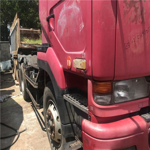 Used Japan nissan /ud truck head  trailer truck ,dump truck head 375 with diesel engine for sale