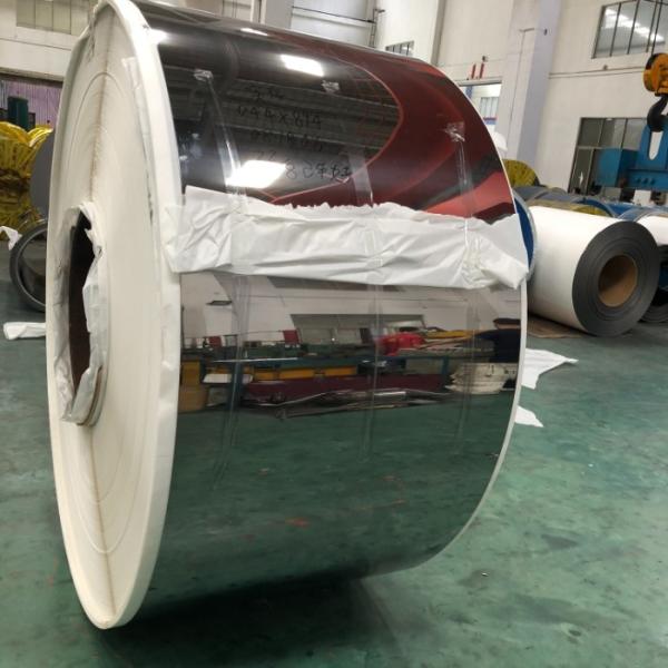 Aisi Type 430 Stainless Steel Sheet Coil For 21 Gauge Thickness With Food Grade Bright Finish
