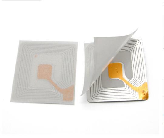 40*30 Anti-theft detector antenna jewelry soft label eas shoplifting bottle sticker for boutique merchandise
