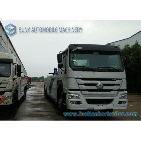 HOWO 6X4 Wrecker Tow Truck Heavy Duty With INT 35 Wrecker Truck Upper Body