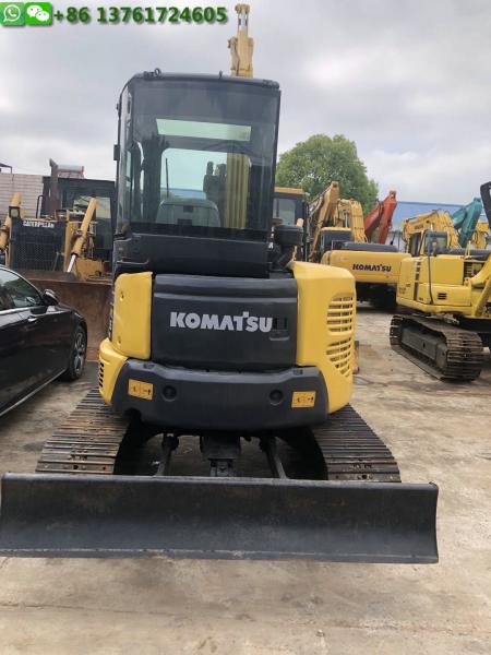 2013 cubeta 5T KOMATSU PC55MR Used Excavator do ano 0.3M3