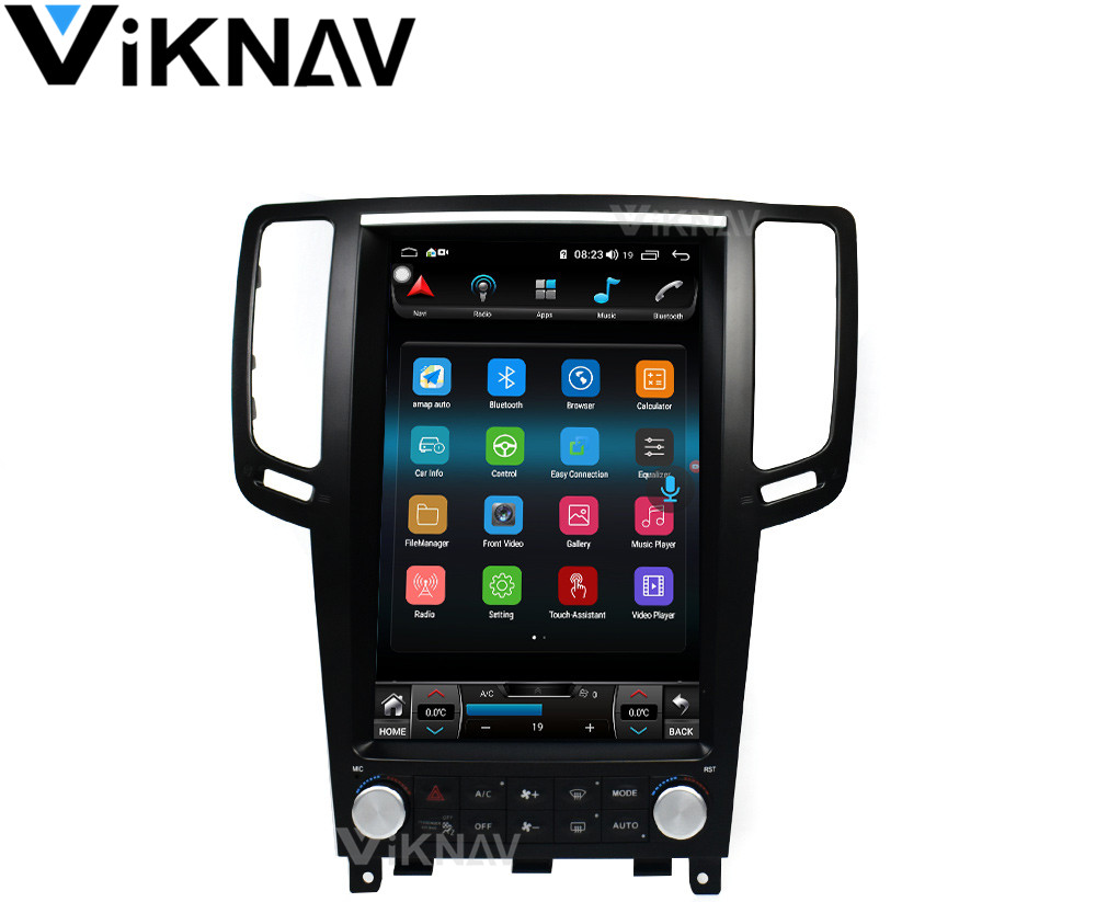 Игрок мультимедиа автомобильного радиоприемника ABS 12.1inch для Infiniti G25 G37 2004-2015