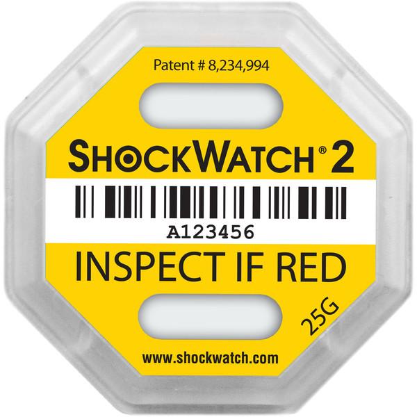 ShockWatch 2 Label,impact indicators label,7 colors