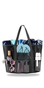 Extra Large Canvas Beach Bag With 2 Side Pockets for Beach, Travel, Cruise, Shopping, Ideal Gift for Women