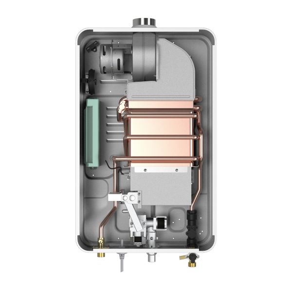 12L / 3.17gal Household Indoor Gas Water Heater For Consistent Water Heating Durable Construction