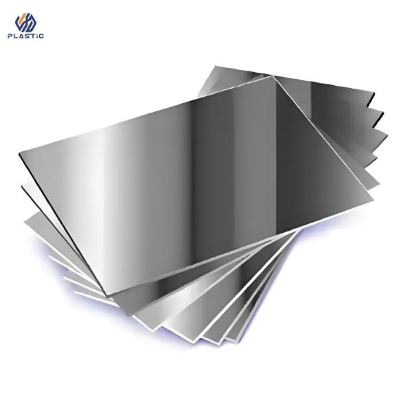 Custom Different Thickness Silvery Clothes 3mm Mirror Cast Acrylic Sheet