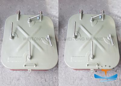 Pressure Proofing Marine Hatch Cover 600x600mm Square Type For Quick Entry