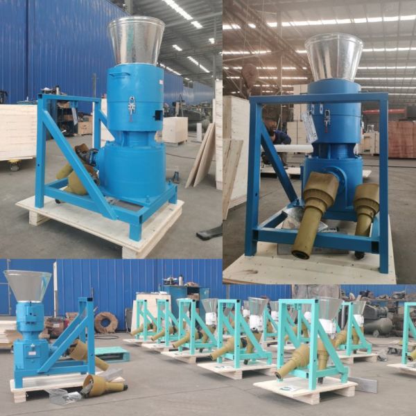 2 Roller Power Take Off Molino de pellets de madera animal para el beneficio de la producción de pellets