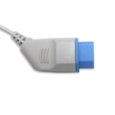 Cabo de extensão médico Nihon de TPU 14 Pin Spo 2 Kohden 2.2m