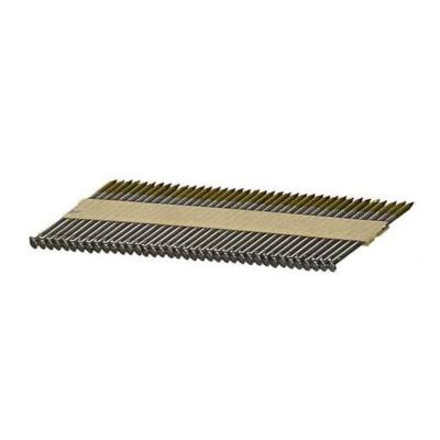 O papel do grau 2.5inch de Ring Shank Collated Framing Nails 34 ordenou brilhante para as ferramentas IM90