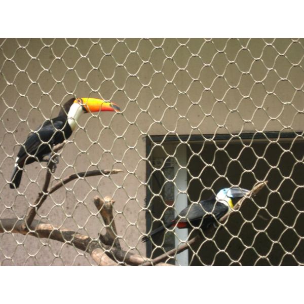 Stainless Steel 304/316 Aviary Mesh Small hole flyproof Parrot Cage house fence