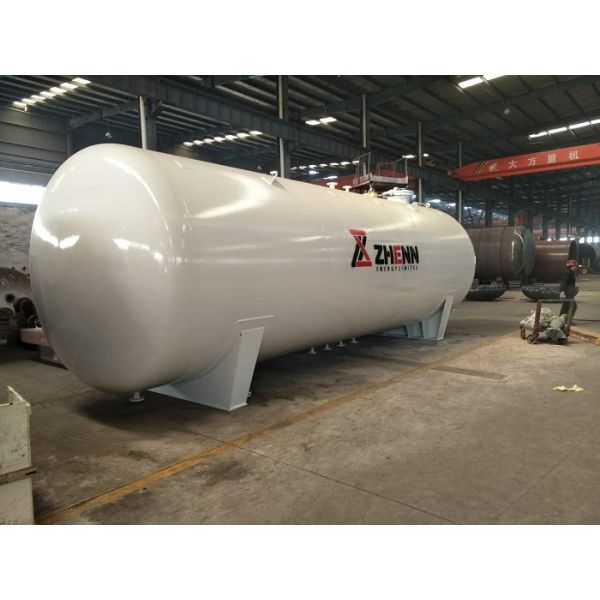 25 Tons Lp Gas Storage Tanks , Filling Station Propane Gas Storage Tanks