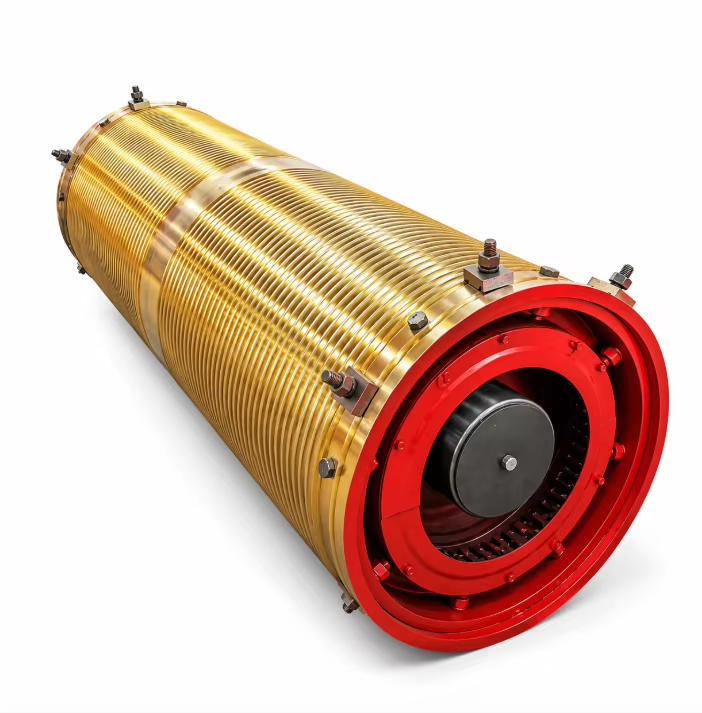 Precision Spooling Drum with Accurate Rope Positioning