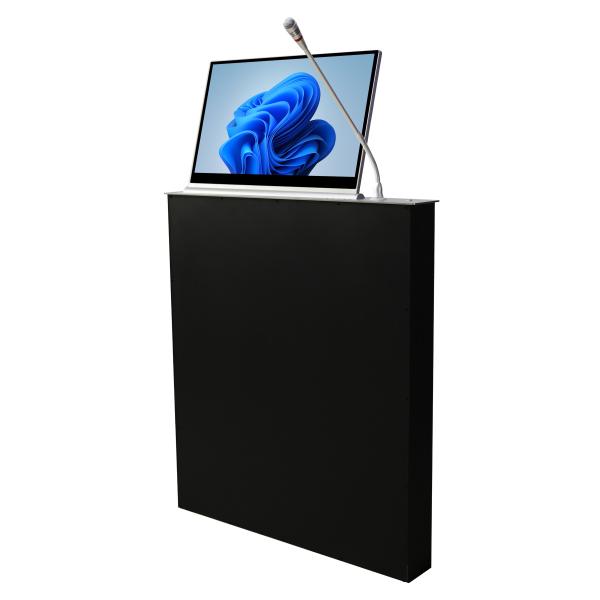 Aluminum Alloy Monitor Lift 220V Hidden LCD Screen Intelligent Conference Table